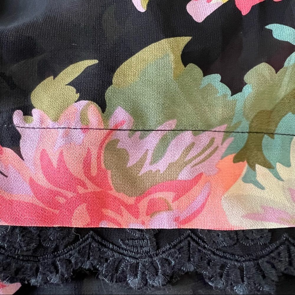 Anthropologie Maeve Violetta Floral Babydoll Dress -- XL - Picture 10 of 15